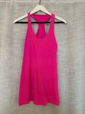 lululemon athletica Vibrant Hot Pink Racerback Tank